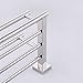 KES Towel Shelf with Double Towel Bar Rack Organizer for Bathroom Hotel 23.3-Inch Stainless Steel Modern Wall Mount Polished Finish, A2112S60