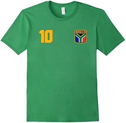 Mens South Africa T-shirt South African Tee Soccer Football Medium Grass