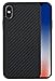 iPhone X Case,Yhzo Aramid Fiber iPhone X case,TPU Anti-Dropping Phone case,Military Standard Protective Lightweight Shell Protective for iPhone X (Black)
