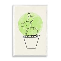 Framed Canvas Wall Art Modern Geometric Pattern Canvas Prints Home Artwork Decoration for Living Room,Bedroom - 16x24 inches