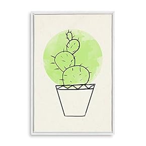 signwin Framed Canvas Wall Art Modern Geometric Pattern...