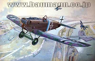 Roden 1/48 # 048T434 WW-‡T Germany and Junkers D.1 late type monoplane fighter