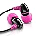 Jlab Audio J5M Metal Earbuds Style Headphones w/Mic, Guaranteed for Life - Passionfruit Pink/Black