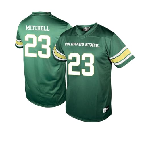 Genuine Collective Men's Standard Colorado State Rams Football, Green