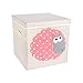 DII Nursery or Playroom Storage Bins with Lids, Made To Fit Standard Cube Organizers, use for Toys, Clothing, Blankets, Books, & More (13x13x13