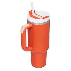 YOUEXPERT 40 oz Tumbler with Handle and Straw