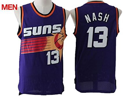 Phoenix Suns Steve Nash #13 Men's Retro Jersey - Purple M