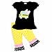 Unique Baby Girls Back to School Bus Shirt Boutique Outfit