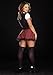 Dreamgirl Women's After School Special Dress, Black/Red/White, Large