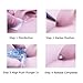 2 PCS Disposable Safety Asepsis Ear Piercing Gun Unit Tool With Ear Stud Asepsis Pierce Kit (White)