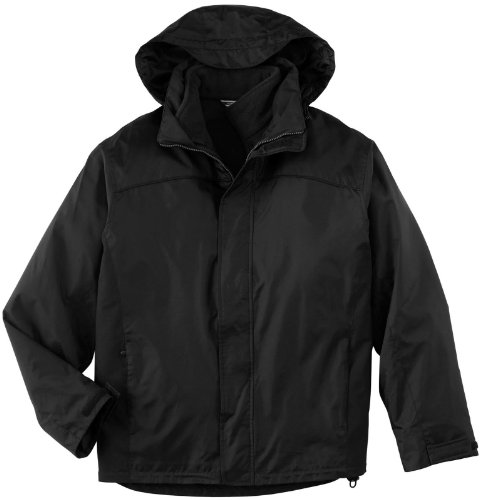North End Mens 3-In-1 Jacket (88130) -BLACK 703 -3XL