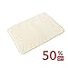 Memory Foam Bathroom Kid's Rug Mat, Slip-Resistant Extra Absorbent Bath Mat Set Non Slip Dry Fast Bath Mat Extra Soft and Absorbent, Machine-Washable Non-Slip Bath Rugs(Ivory, 24