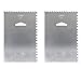 Ateco Decorating Comb & Icing Smoother 2 Pack