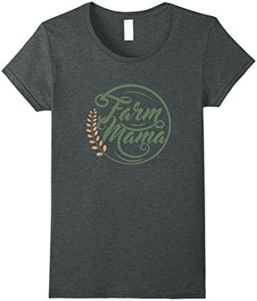 Womens Farm Mama T-shirt XL Dark Heather