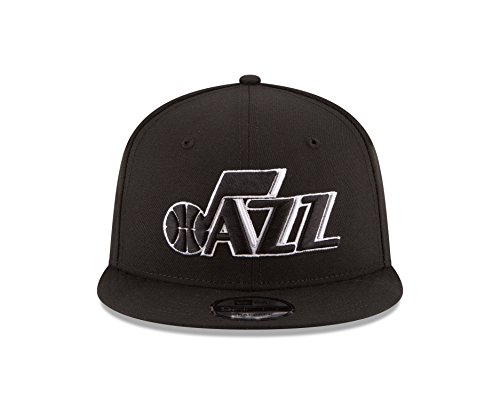 NBA Utah Jazz Men\'s 9Fifty Snapback Cap, One Size, Black