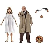 NECA Halloween 2 (1981): Dr Loomis & Laurie Strode 8 Inch Clothed Action Figure 2Pack