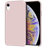 iPhone XR Case, Anuck Anti-Slip Liquid Silicone Gel Rubber Bumper Case with Soft Microfiber Lining Cushion Slim Hard Shell Shockproof Protective Case Cover for Apple iPhone XR 6.1