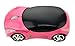 Welltop Wireless Mouse Computer Mice Car-shaped Game Mice 2.4Ghz Optical Mouse for pc Laptop Computer (Pink)