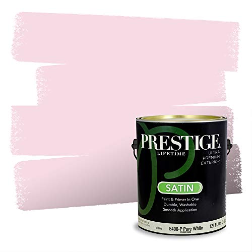 PRESTIGE Paints Exterior Paint and Primer In One, 1-Gallon, Satin, Comparable M…