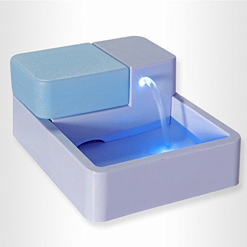Buy 1.8 L LED+UV Sterilization Automatic Pet Water Fountain Safe