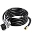 SHINESTAR 12 FT Low Pressure Propane Regulator for Most LP Gas Grill, Heater, Fire Pit, Generator, QCC1 Propane Tank and More primary