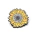 Yamalans Unisex Sunflower Brooch Pin Badge Enamel Backpack Jeans Decor Xmas Gift