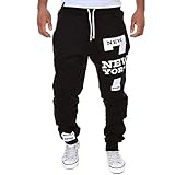 Cottory Men's Harem Casual Baggy Hiphop Dance Jogger Sweatpants Trousers