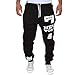 Cottory Men's Harem Casual Baggy Hiphop Dance Jogger Sweatpants Trousers