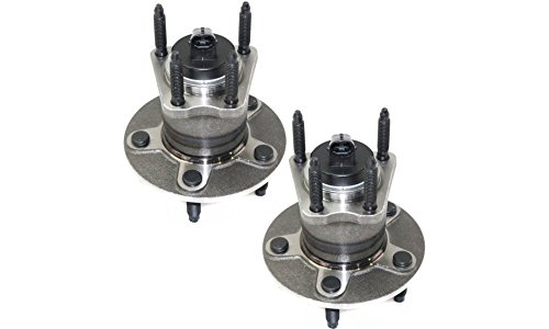 Wheel Hub for Chevrolet Malibu 04-10 Rear 5 X 110 mm PCD Bolt Pattern 4-Bolt Modified Trapezoidal Flange /W Set of 2