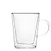 Teabox Lunar Glass Teacup | Dishwasher Safe | Doublewalled Borosilicate Glass Insulated Tea Cup | 10 fl oz