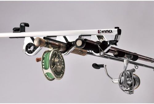 Amazon カーメイト ロッドホルダー Inno トヨタ ハイエース専用 デュアルホールド 8本積み If11 車 バイク 車 バイク