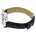 Glass Of Venice Murano Glass Millefiori Watch with Leather Band - Black Multicolor