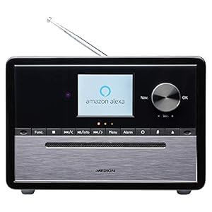 DAB+ Audio Systeem LIFE S64007,CD / MP3 Player. Amazon Alexa, Spotify Connect, Amazon Music, WiFi, 2,8 inch display…