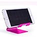 Desktop Phone Holder-Foldable Pink Phone Holder, Sturdy Mobile Phone Holder Handheld Metal Desktop Iphone Holder, Compatible With All Mobile Phones, Iphone, Switch, Ipad, Tablets (4-10 Inches)