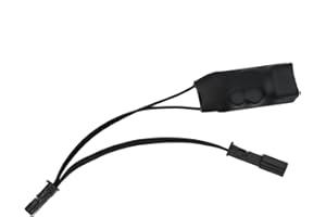 Dongar Dashcam Power Adapter (3-pin Keyway 2 for Select Porsche Vehicles), Built-in USB Power Source for Constant Power 24 Hours, Easy to Install