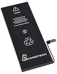 Batería de repuesto para iPhone 6 + (no 6 o 6S) Nueva 3.82 V 2915 mAh batería de iones de litio e instrucciones (sin herramientas) Funciona con todos los transportistas iPhone6 + Cambio Fix Your Batería en 15 min 1 Year Warr