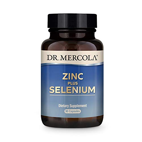 Zinc Plus Selenium Dietary Supplement 90 Servings Supports Immune