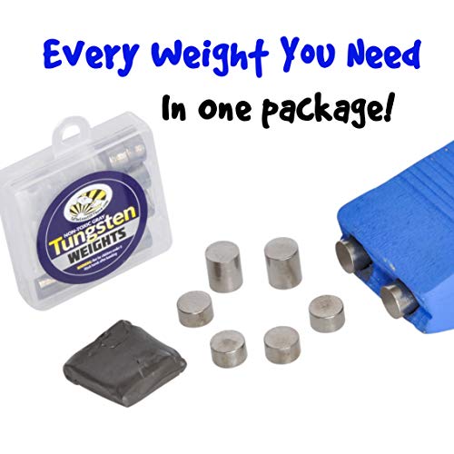 Reusable Tungsten Weight Kit for Your Pinewood Car, 4 Ounces