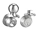 LOKĖT, AMG and Enchante Accessories Combo Entry Ball Door Knob and Deadbolt Lock Set, AMC006S2-SS, Stainless Steel