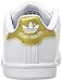 adidas Originals Kids Stan Smith Sneaker, White/Gold Metallic/Gold Metallic, 9 US Unisex Toddler