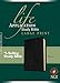 NLT Life Application Study Bible, Second Edition, Large Print (Red Letter, Bonded Leather, Black)