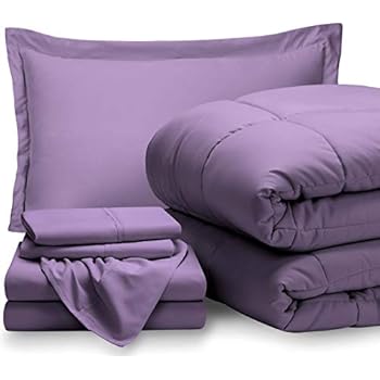 Amazon.com: Bare Home Bed-in-A-Bag 5 Piece Comforter