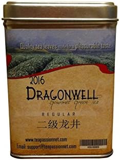 Dragonwell (龙井, Long Jing) Green Tea Leaf, Grade Regular, Year 2016 Crop
