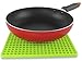 (SET OF 6) Premium Quality Silicone Pot Holders, Handle Holders for Hot Pans and Cast Iron Skillets. 5 in 1 as Hot Pad, Spoon Rest,Trivets, Jar Opener, Pot Mat. Flexible,Thick and Durable
