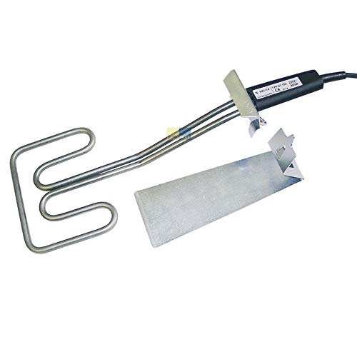 LUTH Premium Profi Parts Grill- und Kohleanzünder elektrisch 800 Watt mit Ablage