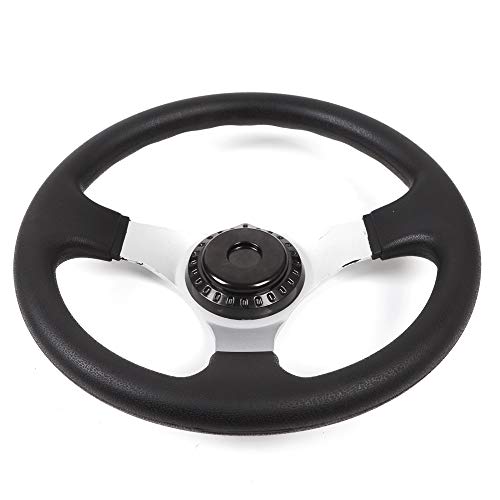 110cc Steering Wheel Assembly Go Kart ATV Tie Rod Rack Adjustable Shaft Kit US Shipment