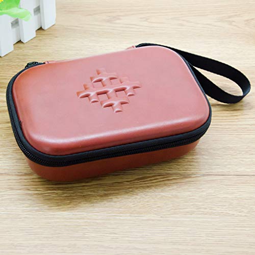 Cywulin Hard Carrying Case Compatible for DJI OSMO Pocket Handheld Gimbal Camera, Protective Travel Waterproof Portable Storage Bag Shell Box for DJI OSMO Pocket and Expansion Accessories (Red)