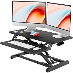 JOY worker Standing Desk Converter, 32" Wide Height