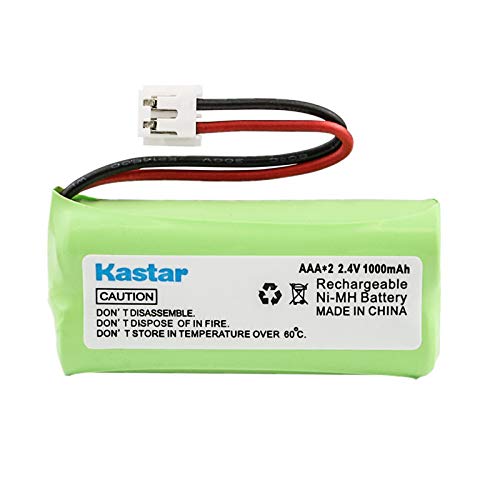 Kastar Battery Replacement for AT&T BT8001 BT8000 BT8300 BT6010 Vtech BT184342 BT284342 AT3211-2 89-1335-00 89-1344-01 89-1330-00-00 89-1330-01-00 89-1326-00-00 BATT-6010 Uniden BT1011 BT1018 BT694