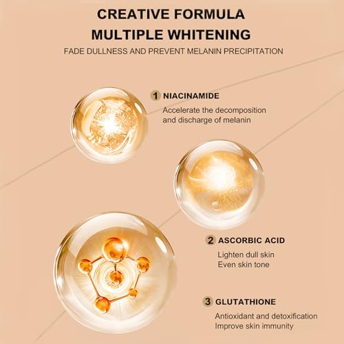 Vitamin C Skin Care Set For Women , 5-In-1 Moisturizing Hyaluronic Acid Skin Care Routine with Facial Cleanser, Serum, Face Cream, Eye Cream, Toner